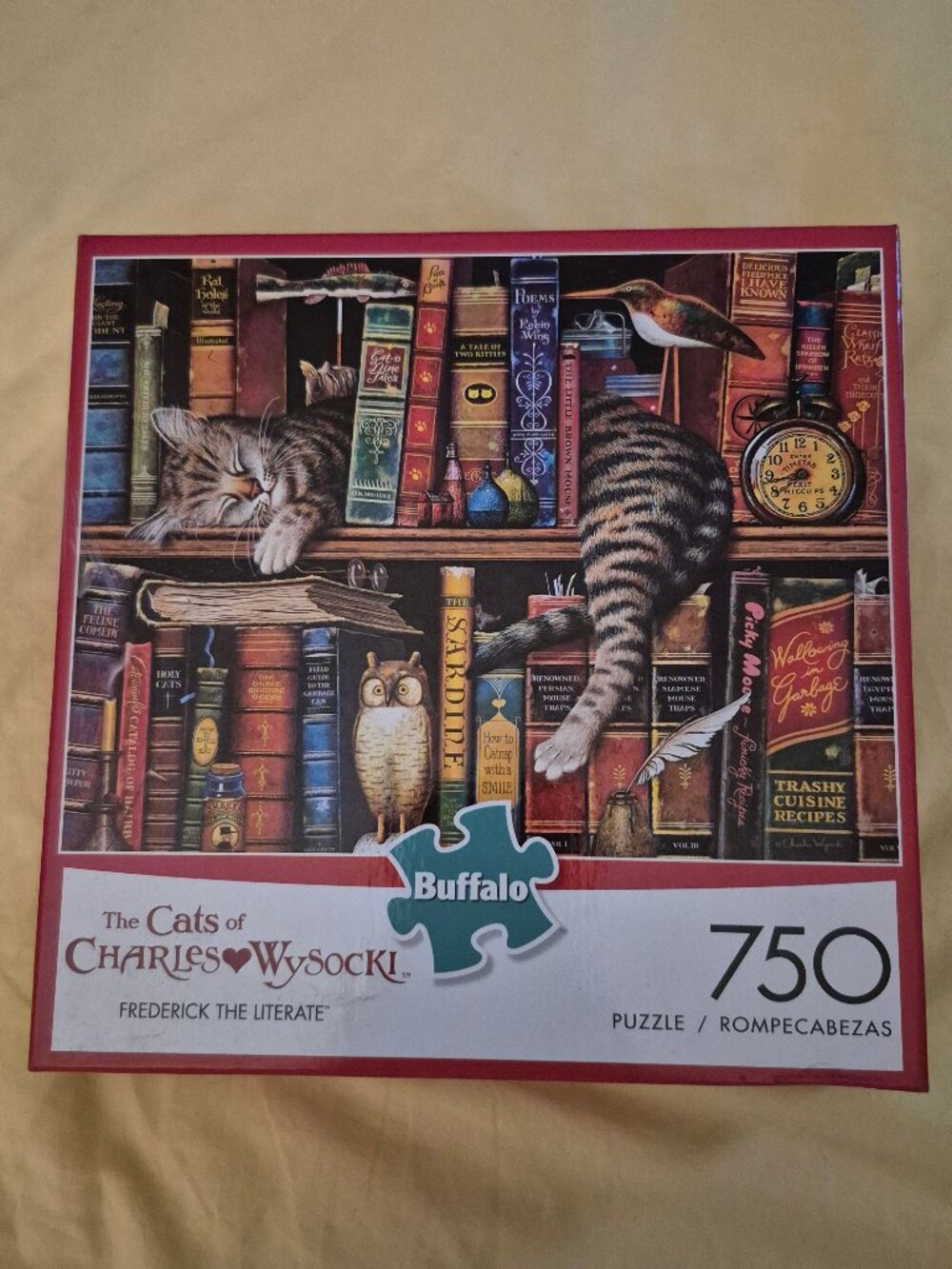 Jigsaw Puzzle. "The Cats of Charles Wysock".750 Pieces